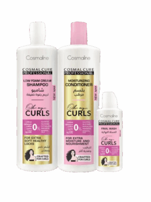 Cosmaline – Cosmal Kit de soins capillaires Cure Professional Oh My Curls