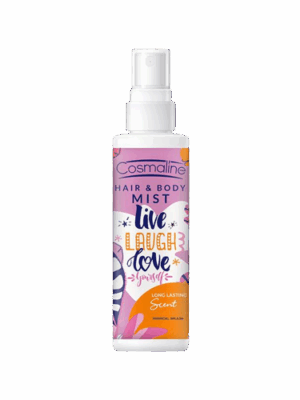 Cosmaline – Hair & Body Mist Spray Tropical Splash 125Ml