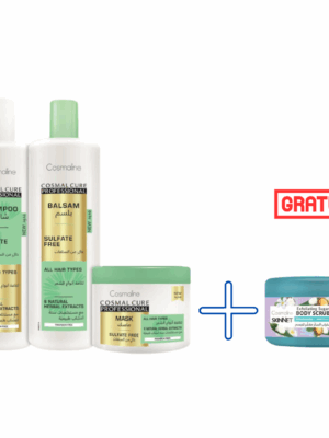 Cosmaline – Pack Velours Vert + Gommage Corps Gratuit