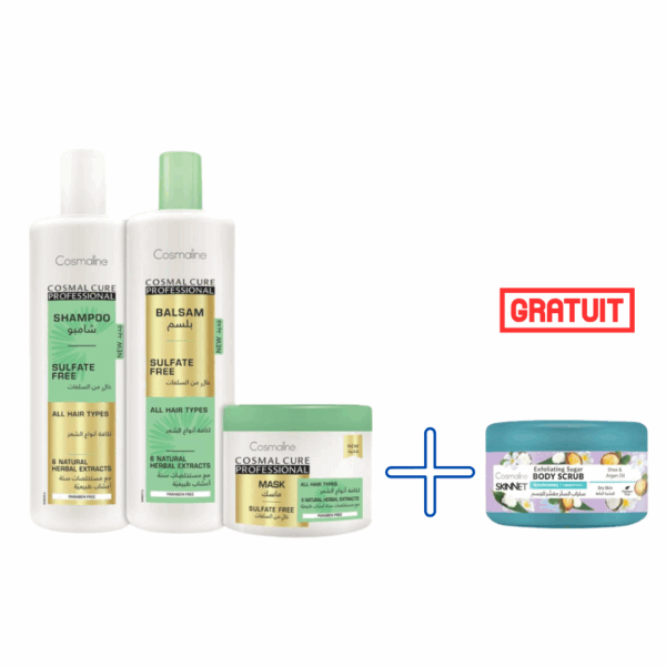 1-8 Cosmaline – Pack Velours Vert + Gommage Corps Gratuit