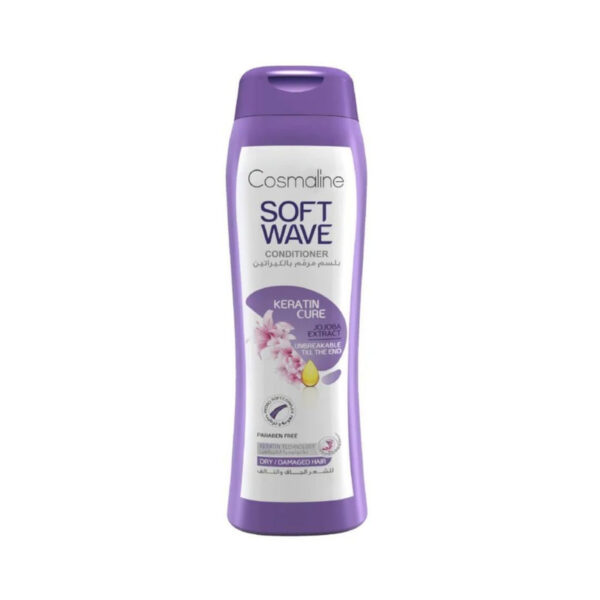 Design-sans-titre-2024-11-25-T143314-877 Soft Wave Après-shampooing Keratin Cure pour cheveux secs et abîmés 400 ml