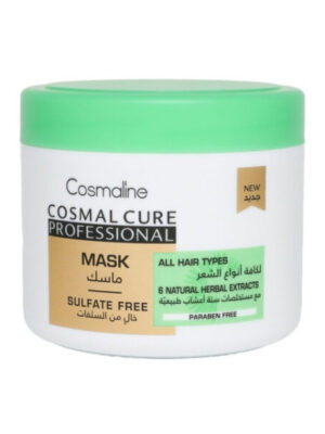 Cosmaline – Cosmal Masque professionnel sans sulfate Cure