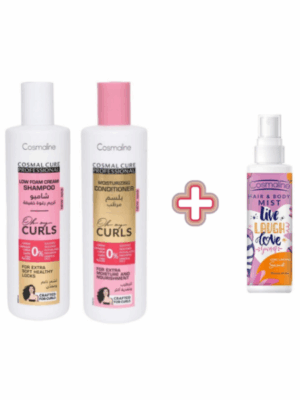 Pack Oh My Curls Shampoing & Après Shampoing + Hair & Body Mist Spray Tropical 125Ml Gratuit